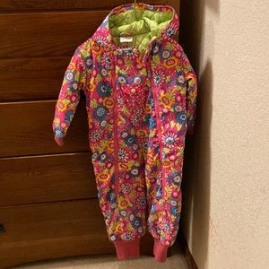 Hanna Andersson size 100 / 4t snow suit pants and coat in one